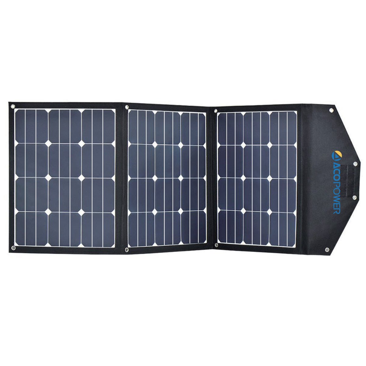 ACOPower Foldable Solar Panel Kit Suitcase - 90W, 120W - Drop line Outdoors