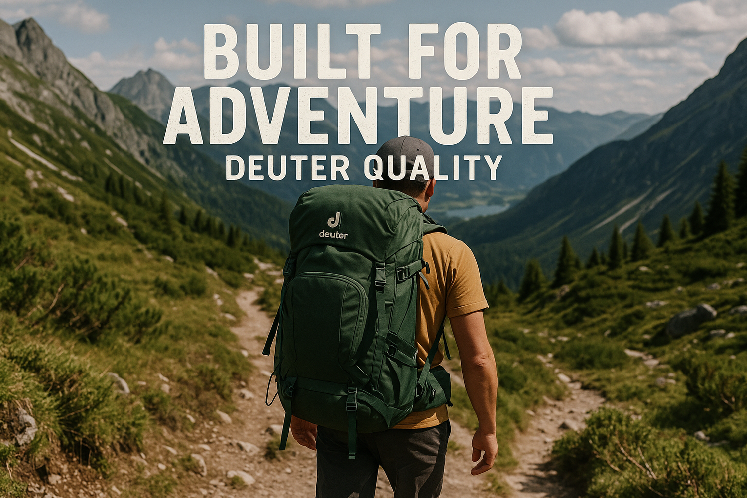 Deuter hiking backpack showcase