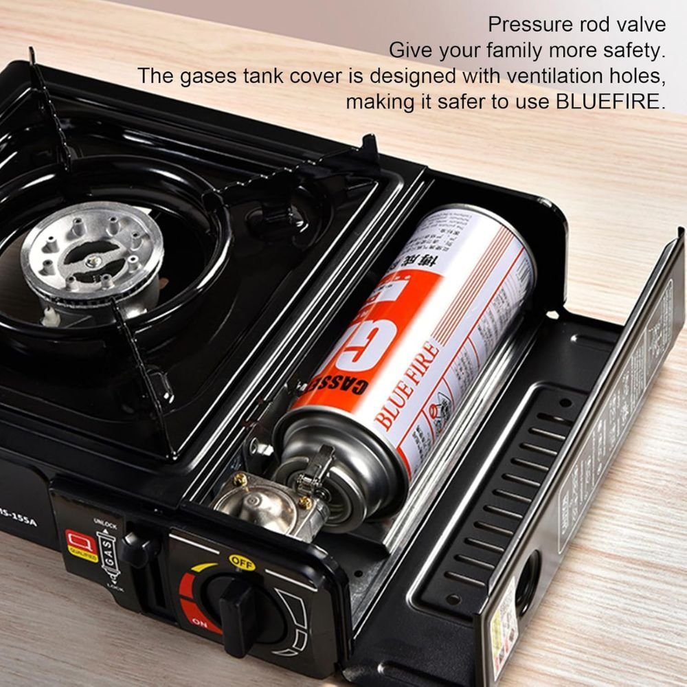 Portable Camping Gas Stove with Carrying Case - Drop line Outdoors